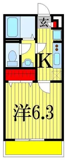 リブリ・リンドバーグ 2号【2階】の間取り