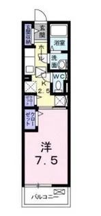 ジョビアル コート【1階】の間取り
