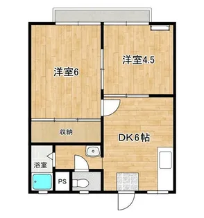 TAMAパレス高梨【2階】の間取り
