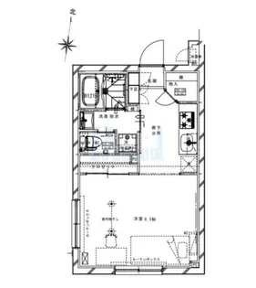 リアルワン要町【3階】の間取り