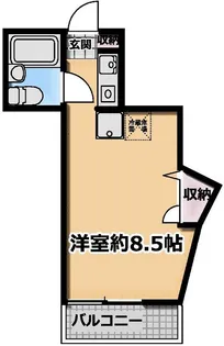 メゾン片岡【2階】の間取り
