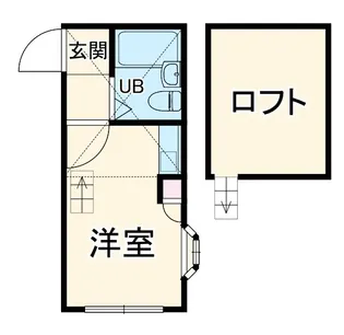 リリーハウス【1階】の間取り