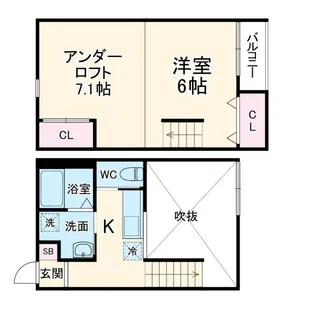 fino【1階】の間取り