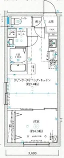 SQUARE MINAMISENJU【4階】の間取り
