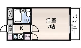 シャトー ドゥ クリヨン【4階】の間取り