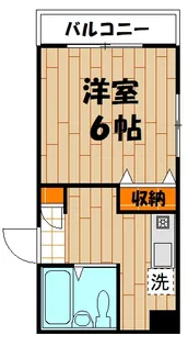 サンパレス【2階】の間取り