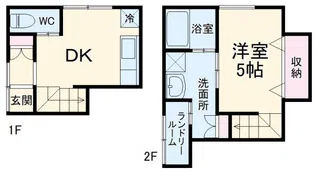 Omiya apartment【1階】の間取り