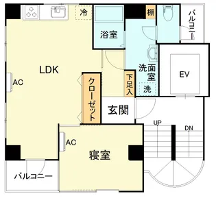 ガナール横浜【3階】の間取り