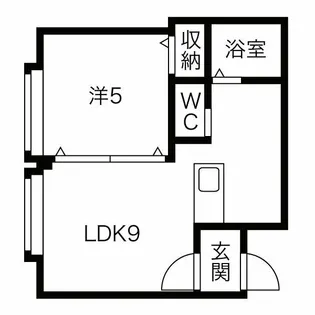 ガーデンパレス【2階】の間取り