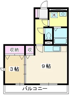埼玉県和光市丸山台1【アパート】の間取り