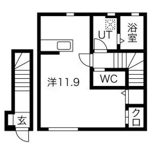Vehicle(ビークル)【2階】の間取り