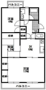 朋友レジデンス【3階】の間取り