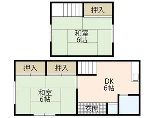 広島県広島市西区己斐上4【一戸建】の間取り