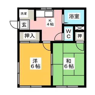 インフィニティー【1階】の間取り