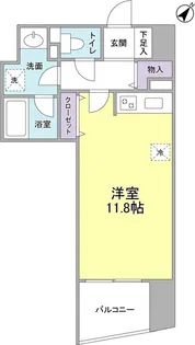 TKフラッツ渋谷【6階】の間取り