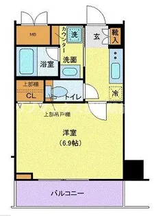 G-comfort WEST新横浜【3階】の間取り