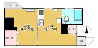 浅草橋フラワーホーム【2階】の間取り