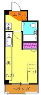 アドーレ湘南【2階】の間取り