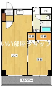 アイネスト宇多津【5階】の間取り