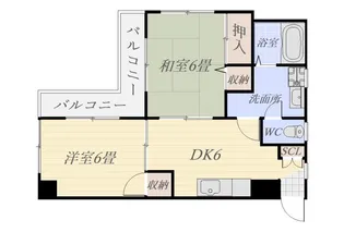 アルタイル【2階】の間取り