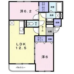 アバンツァート追分III【4階】の間取り