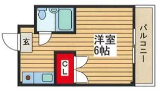 トウセンハイツ京島【1階】の間取り