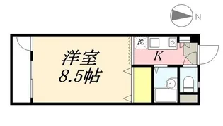 ハーモニーコート【3階】の間取り