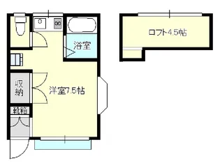 シャンロッジ【2階】の間取り