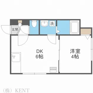 ヴィラ二十四軒【2階】の間取り