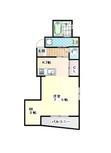 Jeunesse・Pia八幡【4階】の間取り