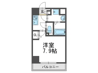 カインド四貫島【2階】の間取り
