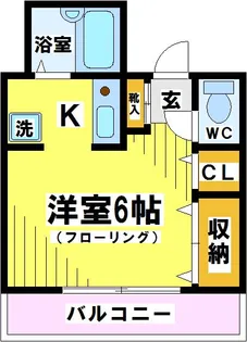 東京都府中市片町1【マンション】の間取り