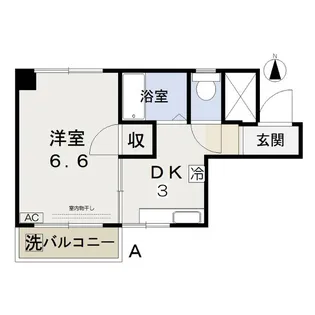 吉岡ビルII【4階】の間取り