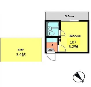 中井マーサ【1階】の間取り