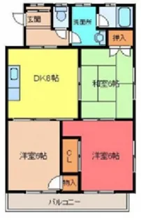 光洋マンション【2階】の間取り