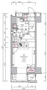 神奈川県横浜市神奈川区東神奈川2【マンション】の間取り