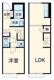 レオネクストル リヤン【1階】の間取り