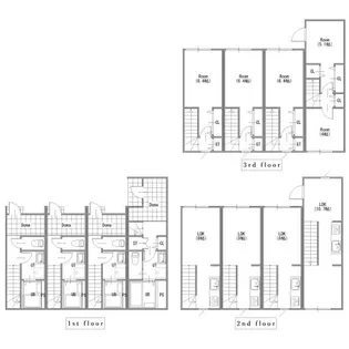 埼玉県蕨市中央3【アパート】の間取り