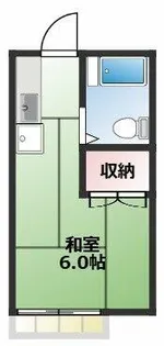 東京都目黒区下目黒4【アパート】の間取り