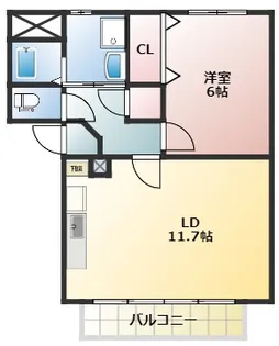 WILL21 B棟【1階】の間取り