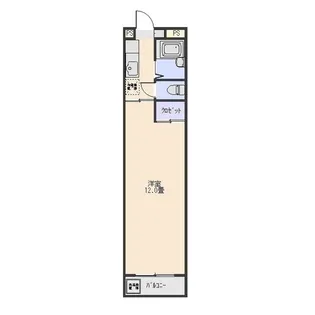 オーエム上小出【3階】の間取り