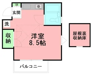ヤングヒル飯山【2階】の間取り