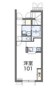 レオネクストF&A【2階】の間取り