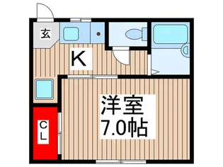 メゾン西船【1階】の間取り