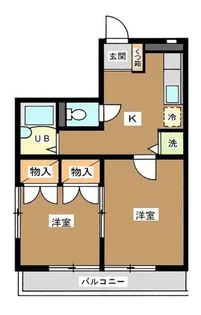 クリスタル和幸【1階】の間取り