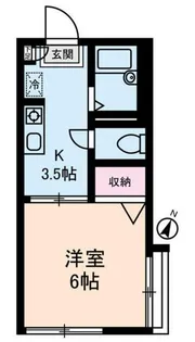ソフィア石神井【2階】の間取り