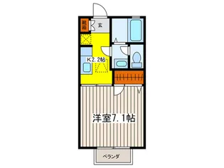 アネックス【1階】の間取り
