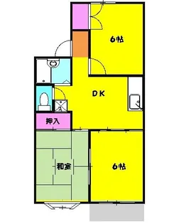 コトーシェーン【2階】の間取り