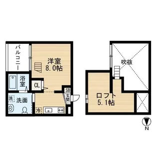 プルミエール【2階】の間取り