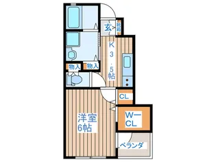 アッセンブル【2階】の間取り
